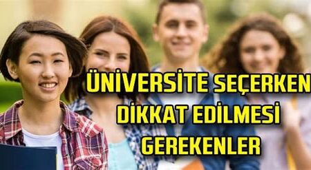 Üniversite Seçerken Dikkat Edilmesi Gerekenler