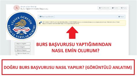 KYK Kredi ve Burs Başvurusu Nasıl Yapılır?